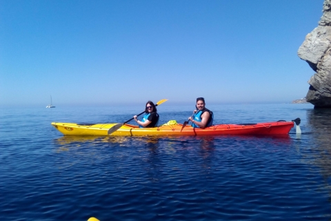Ibiza: 3 uur durende kajaktocht op de klif met snorkelenIbiza: klifkajaktocht van 3 uur met snorkelen