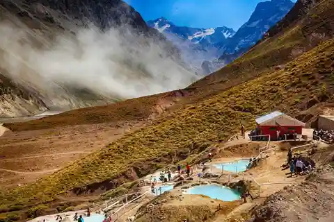 Santiago: Excursão ao Cajón del Maipo e às Termas de Colina
