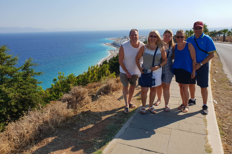 Rhodes Town and Lindos: Private Minibus Tour 1-3 Persons Group