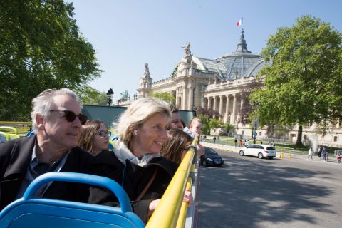 Paris: Circuito Ônibus Hop-On Hop-Off e Passeio no Sena
