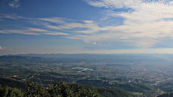 von tirana dajti bergwanderung
