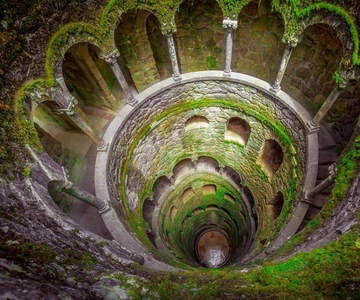 From Lisbon: Sintra, Regaleira and Pena Palace Guided Tour