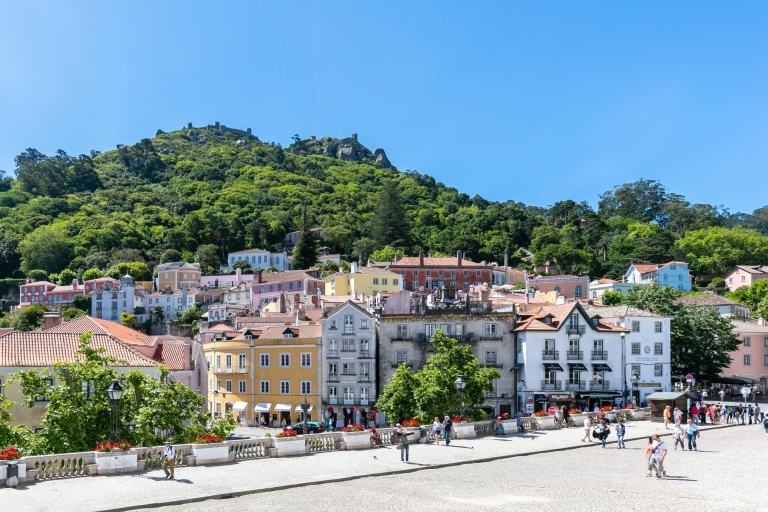 De Lisbonne: visite guidée de Sintra, Regaleira et du palais de PenaPrise en charge à l'hôtel Mundial