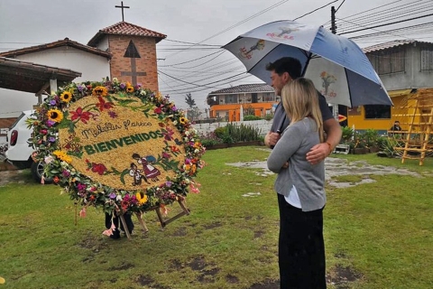 Depuis Medellín : Visite privée d'une journée dans une ferme de fleurs colombiennes