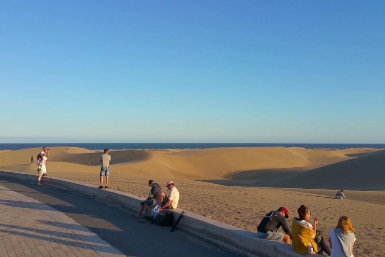 Maspalomas: 2 uur durende Segway-tour met zonsondergang over zandduinen