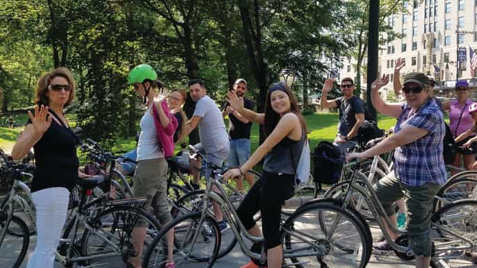 central park live guided bike tour