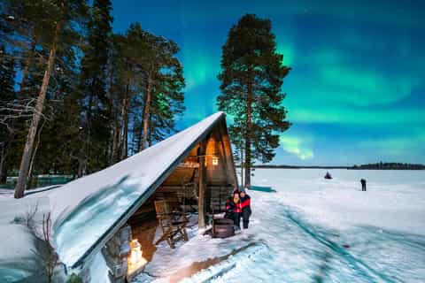rovaniemi northern lights photography tour bbq