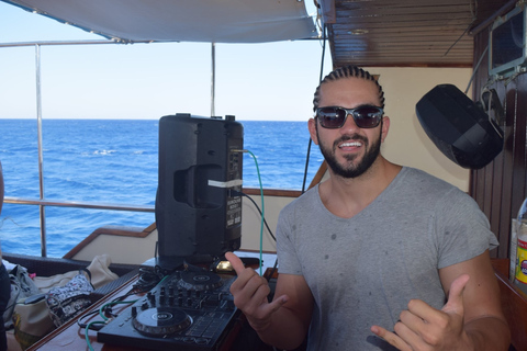 Rhodes: Boat Party Cruise with Live DJ