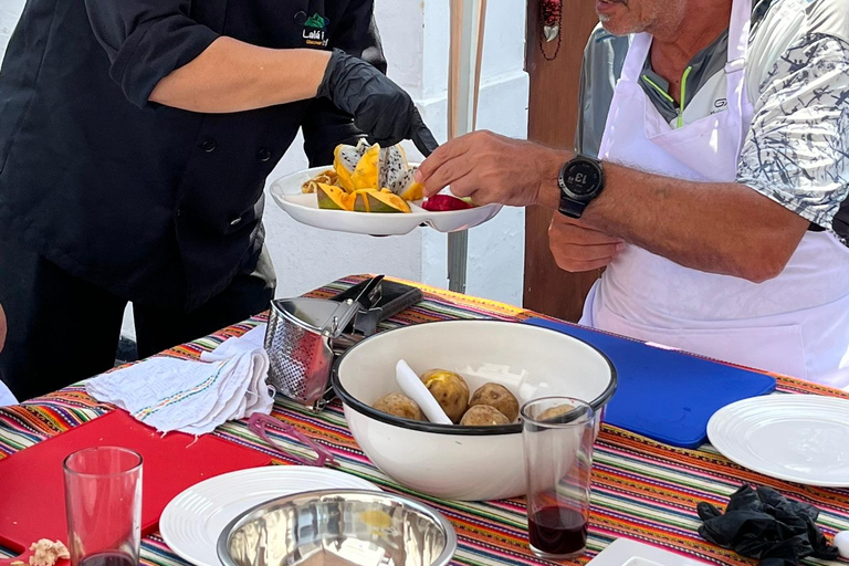 利马 - 米拉弗洛雷斯：秘鲁烹饪课程、皮斯科酸酒与热带水果利马 - 米拉弗洛雷斯：秘鲁烹饪课程、皮斯科酸酒和热带水果