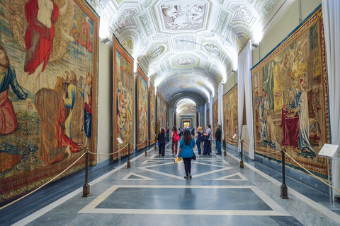 Roma: Visita guiada ao Museu do Vaticano e Capela Sistina7h30 Excursão