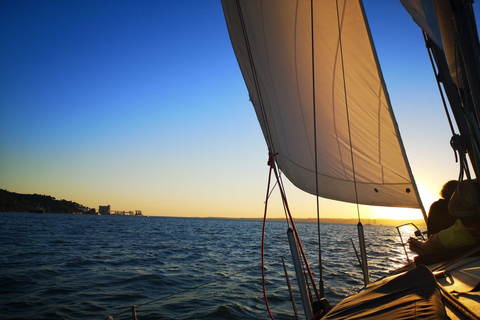 Lisbon: Sunset Sailing with Portuguese Wine and HistoryShared Sunset Tour