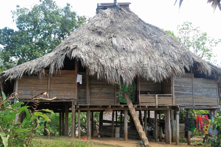 Panama-stad: trip naar Monkey Island en inheems Embera-dorpTour in het Spaans of Portugees