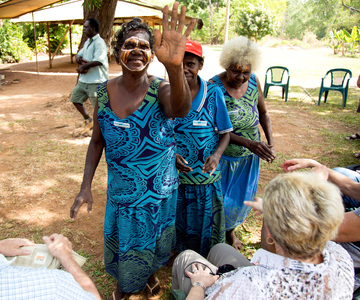 Des de Darwin: tour cultural aborigen a les illes Tiwi amb dinar