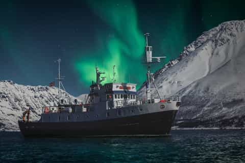 Tromsø: Nordlyscruise med boblebad