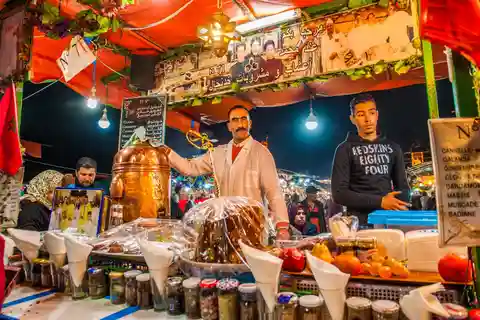 Marrakech: degustación gastronómica de 3 horas y tour a pie