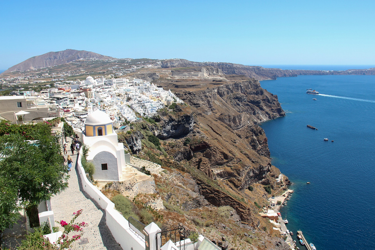 Santorin: visite guidée à pied archéologique d'une demi-journée