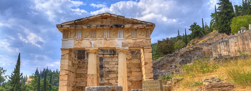 Depuis Athènes : excursion d'une journée à Delphes