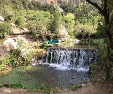 Da Tangeri: Escursione di un giorno a Chefchaouen e alle cascate di Akchour