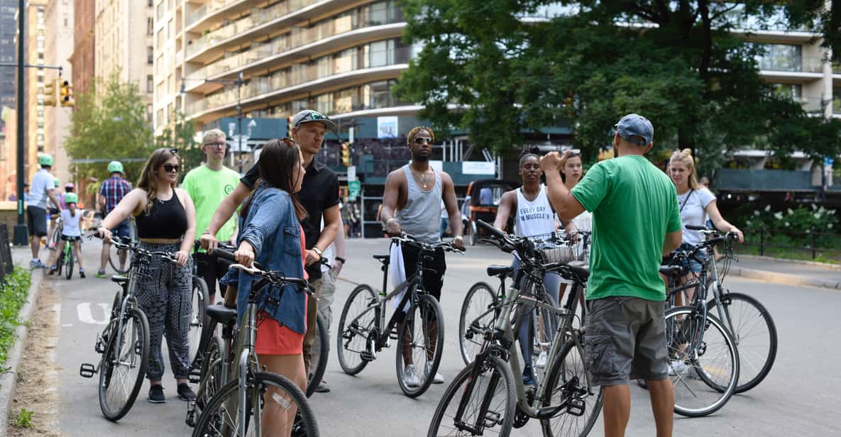 Central Park: Live Guided Bike Tour