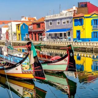 Fra Lisboa: Aveiro, Moliceiro Boat og Coimbra Tour