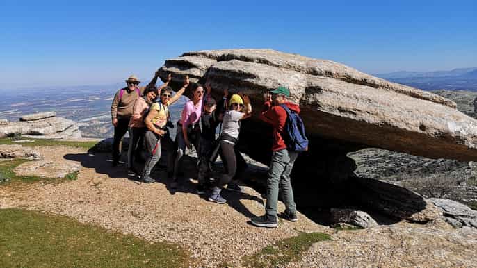 el torcal de antequera hike with transfer