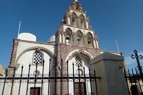 Santorini: tour de destaques para grupos pequenos nos castelos venezianos