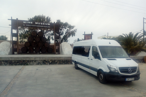 Santorini: Wine Tasting Tour & Sunset Viewing