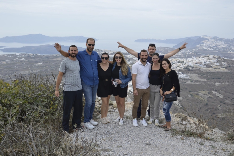 Santorin : excursion touristique privée d'une demi-journéeVisite privée