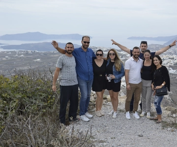 Santorini: Half-Day Sightseeing Tour with Hotel Pickup