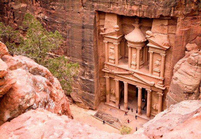 Van Aqaba: Petra 1-daagse tour