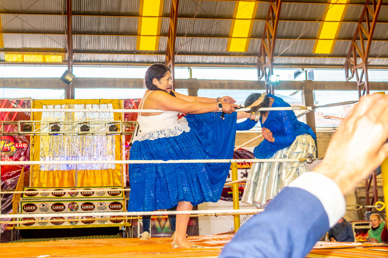 La Paz: Cultural Experience with a Bolivian Cholita and Wrestling