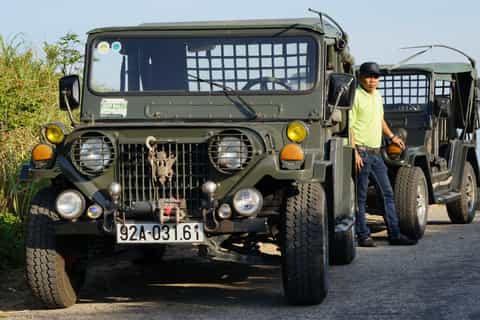 From Hoi An: Son Tra Peninsula & Da Nang Jeep Tour