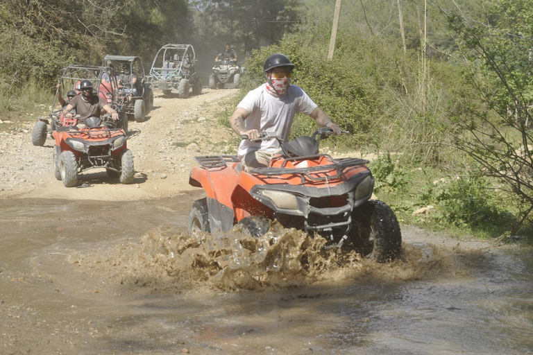 Alanya Family-Friendly Quad Safari River Off-Road Tour SINGLE QUAD SAFARI NO TRANSFER