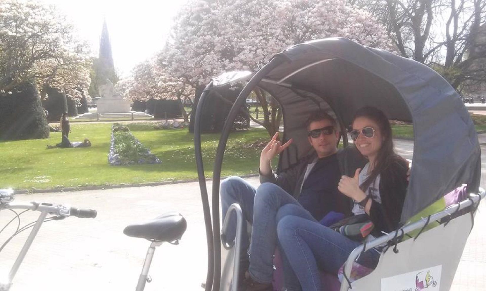 Straßburg: Neustadt und Petite France in 1 Stunde mit dem Pedicab