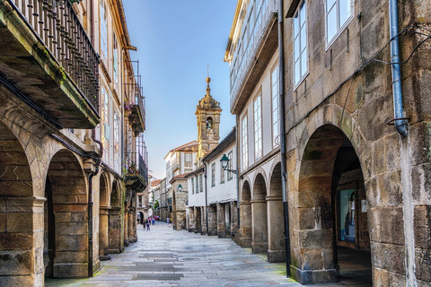 Santiago de Compostela heldagstur från Porto