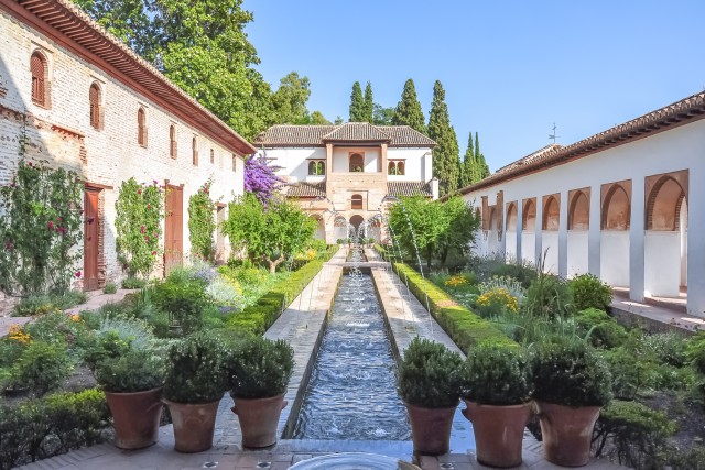 Visit Granada Alhambra Gardens and Generalife Ticket in Picos de Europa, Spain