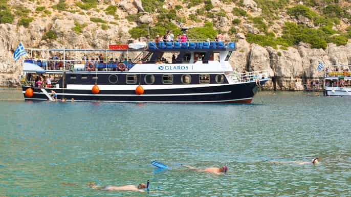 città di rodi crociera panoramica a lindos con soste di nuoto