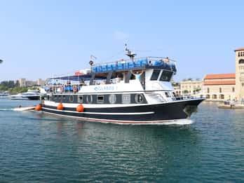 Rhodes : croisière panoramique vers Lindos avec arrêts baignade