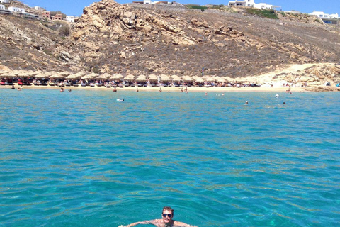 Mykonos: Delos & Rhenia Bootstour mit Mittagessen & TransferTreffpunkt