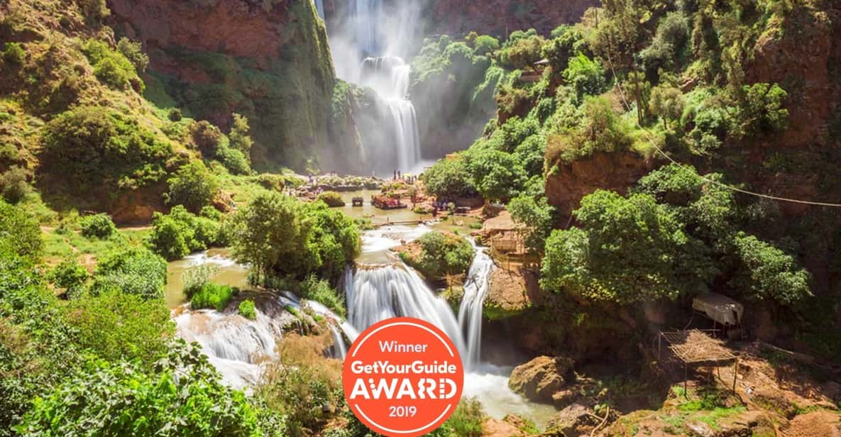 Depuis Marrakech : excursion d'1 jour aux cascades d'Ouzoud
