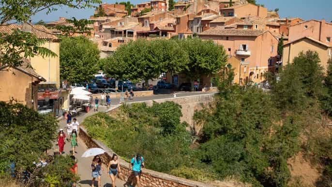 from avignon halfday hilltop villages of luberon