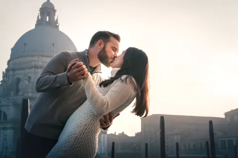 Venezia: Giro in gondola privato con servizio fotografico