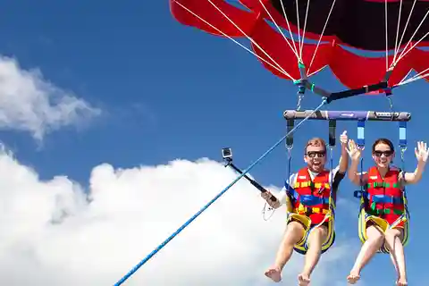 Sharm El-Sheikh: Parasailing, Camel Ride, Dive & Quad Bike
