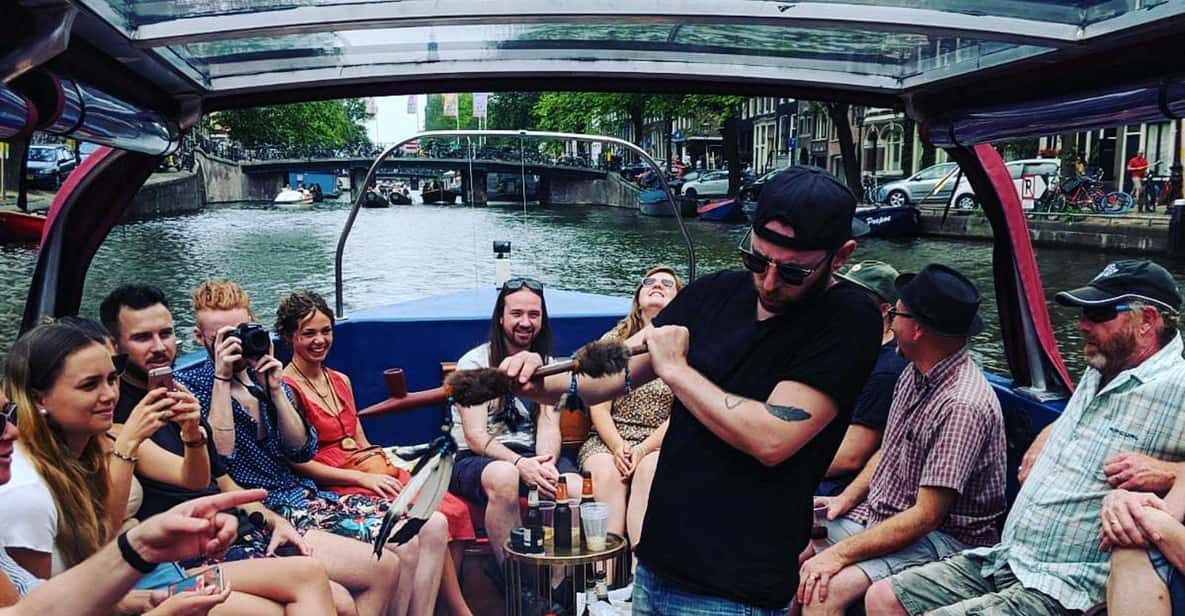 Amsterdam Smoke & Lounge 70Minute Boat Tour GetYourGuide