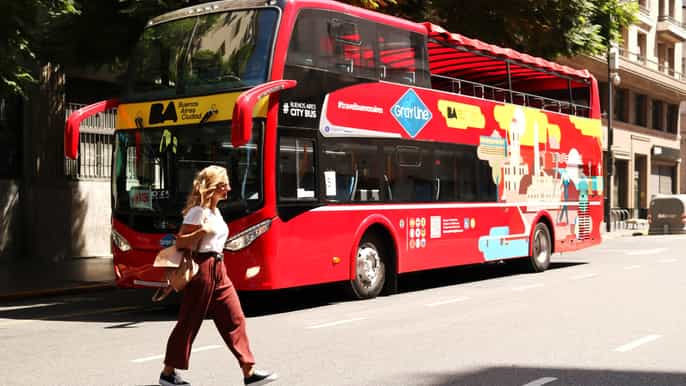 buenos aires circuito turístico Ônibus hopon hopoff