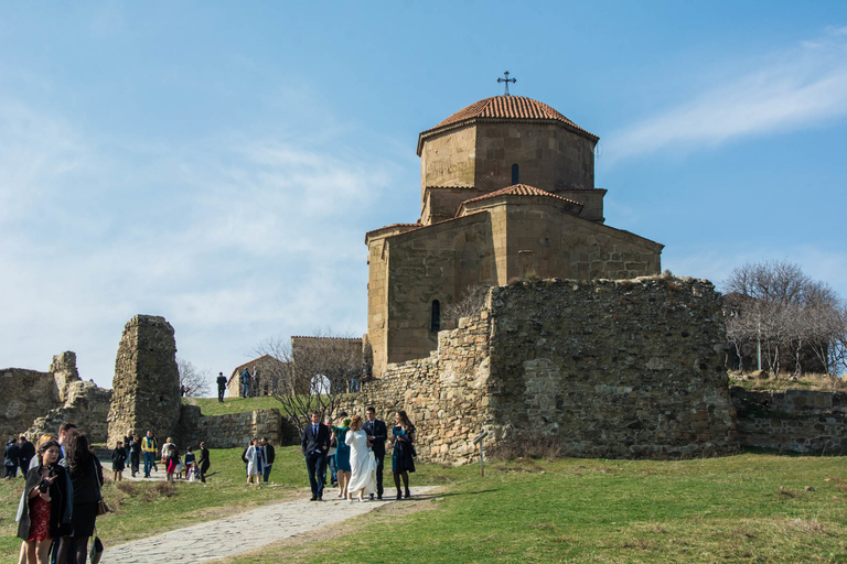 Visite privée : Jvari, Mtskheta, ville troglodyte païenne &quot;UplistsikheDe Tbilissi: visite guidée de groupe Jvari, Mtskheta, Uplistsikhe