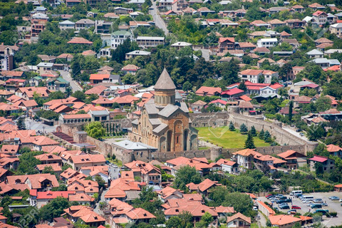 Visite privée : Jvari, Mtskheta, ville troglodyte païenne &quot;UplistsikheDe Tbilissi: visite guidée de groupe Jvari, Mtskheta, Uplistsikhe