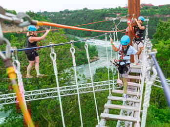 Niagarafälle, Kanada: Whirlpool Adventure Ropes Course Niagarafälle, Kanada: Whirlpool Adventure Ropes Course