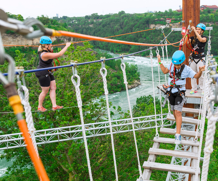 Niagara Falls, Canada: Whirlpool Adventure Ropes Course
