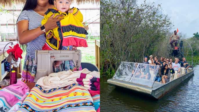 miami beach miccosukee village everglades airboat tour
